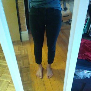 Gap black skinny ankle plants (women's size 4)